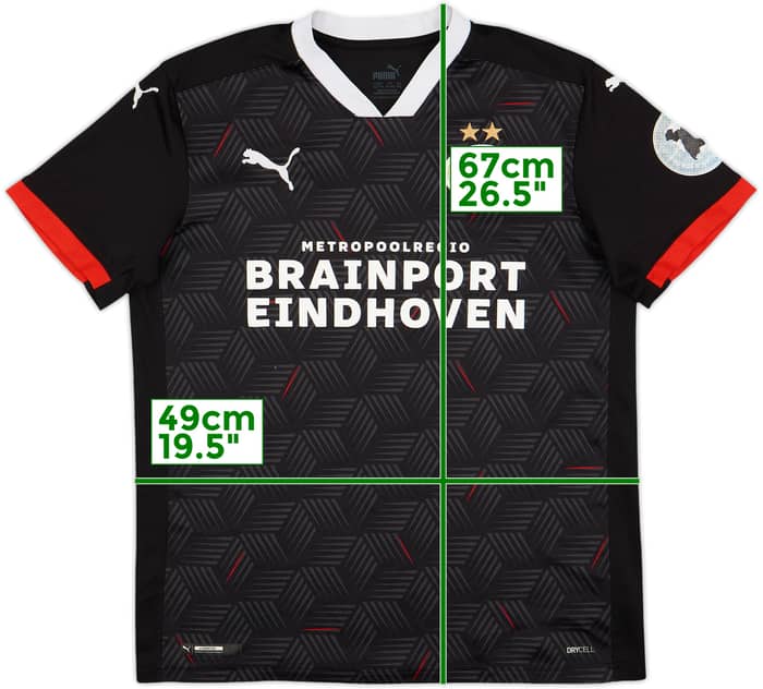 2020-21 PSV Third Shirt - 5/10 - (XL.Boys)