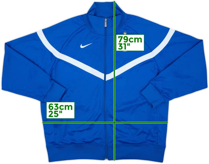 2009-10 Inter Milan Nike Track Jacket - 8/10 - (XXL)