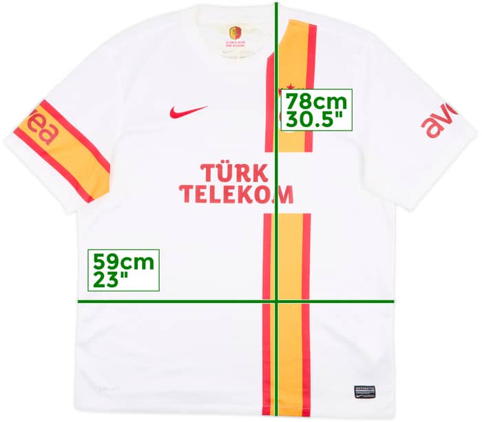 2012-13 Galatasaray Away Shirt - 5/10 - (XL)