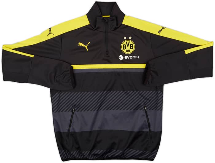 2015-16 Borussia Dortmund Puma 1/4 Zip Training Top - 5/10 - (L)