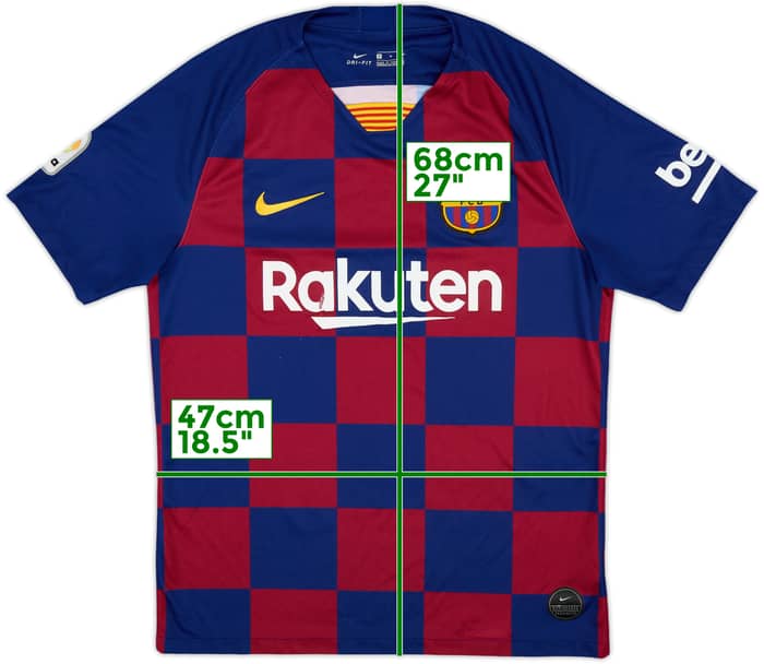 2019-20 Barcelona Home Shirt - 5/10 - (M)