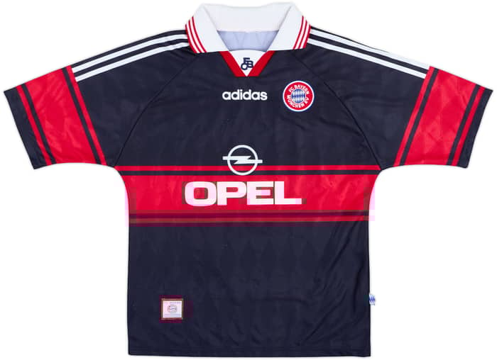 1997-99 Bayern Munich Home Shirt Matthaus #10 - 8/10 - (Y)