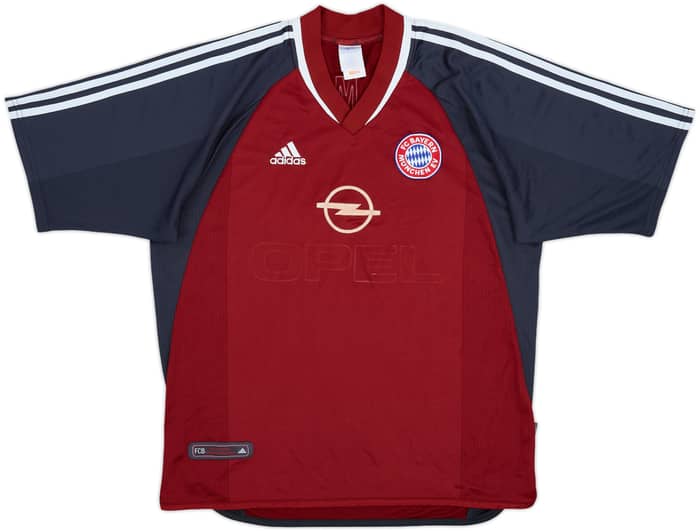2001-02 Bayern Munich Home Shirt - 4/10 - (L)