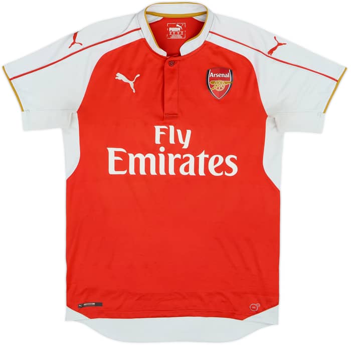 2015-16 Arsenal Home Shirt Arteta #8 - 5/10 - (M)