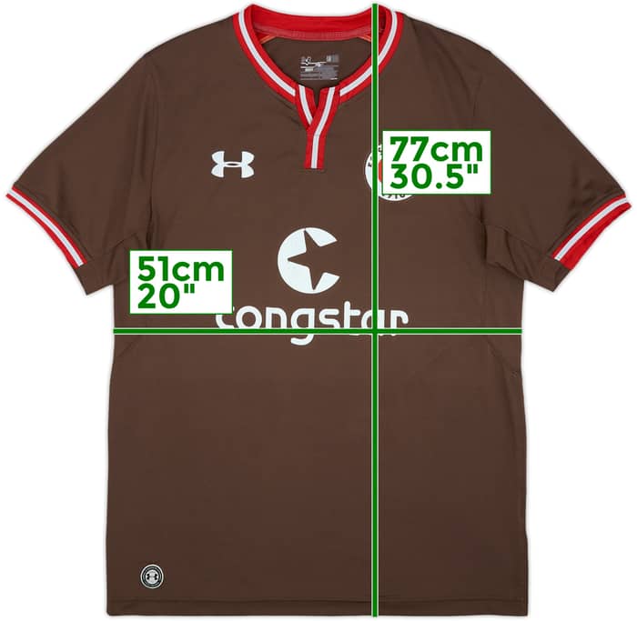 2016-17 St Pauli Home Shirt - 6/10 - (L)