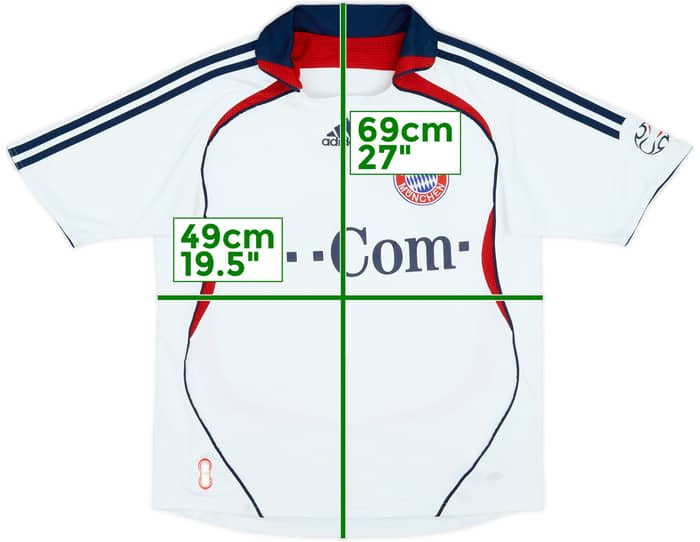 2006-07 Bayern Munich Away Shirt - 5/10 - (L.Boys)