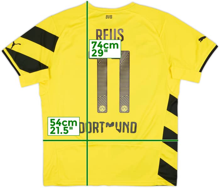 2014-15 Borussia Dortmund Home Shirt Reus #11 - 5/10 - (L)