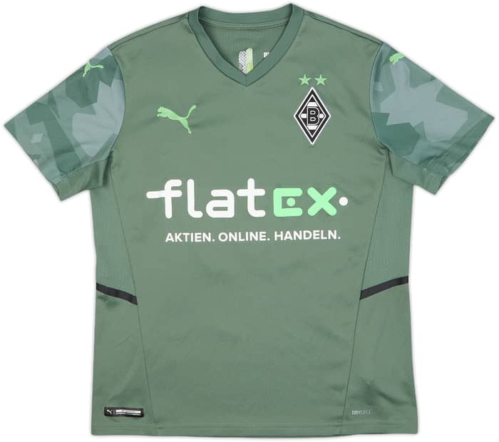2021-22 Borussia Monchengladbach Away Shirt Embolo #36 - 6/10 - (L.Boys)