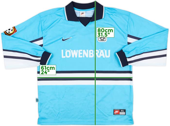 1997-98 1860 Munich Home L/S Shirt - 10/10 - (XL)