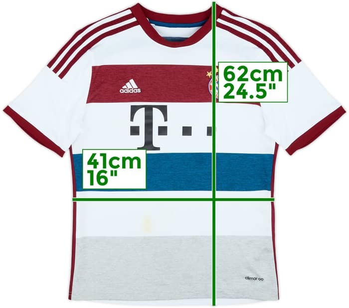 2014-15 Bayern Munich Away Shirt - 4/10 - (L.Boys)