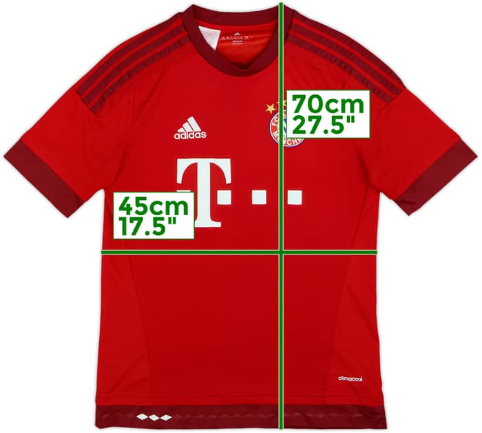2015-16 Bayern Munich Home Shirt - 10/10 - (XL.Boys)