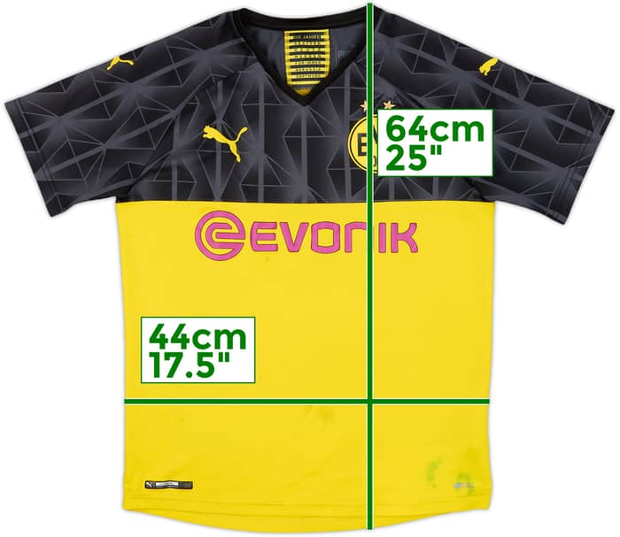 2019-20 Borussia Dortmund CL Shirt - 5/10 - (L.Boys)