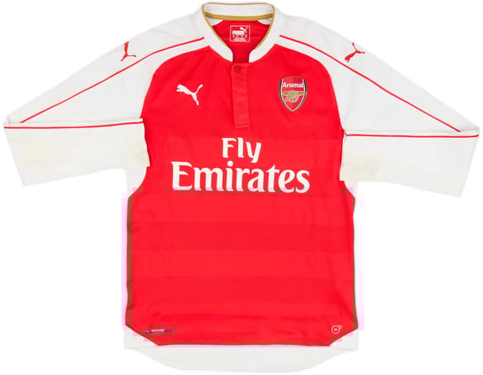 2015-16 Arsenal Home L/S Shirt Ozil #11 - 8/10 - (M)
