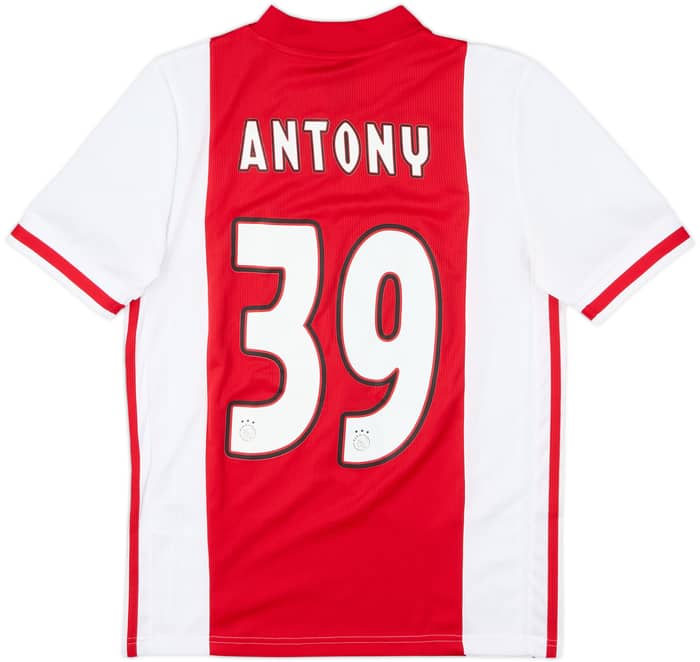 2020-21 Ajax Home Shirt Antony #39 - 8/10 - (XL.Boys)