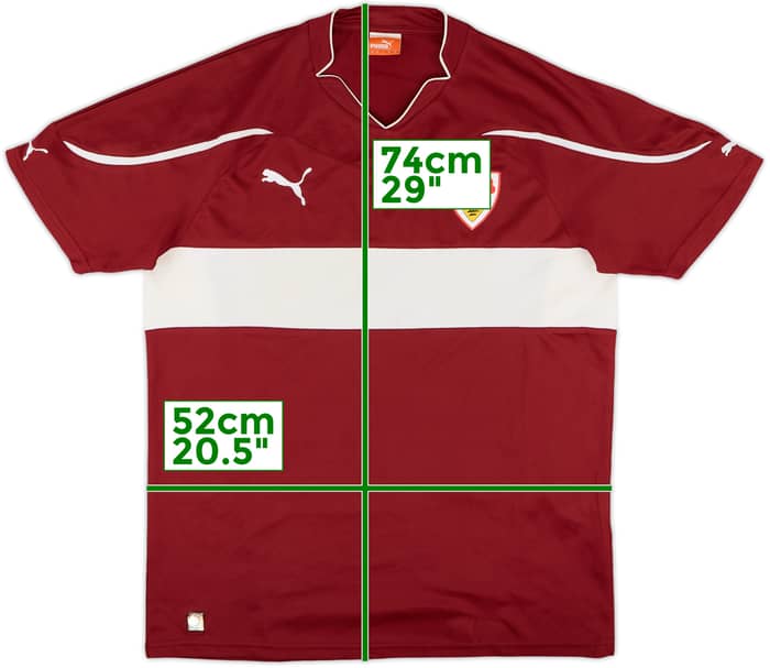 2010-11 Stuttgart Away Shirt - 5/10 - (M)