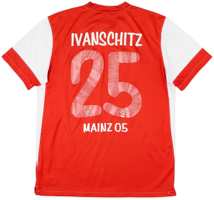 2011-12 FSV Mainz Home Shirt Ivanschitz #25 - 4/10 - (L)