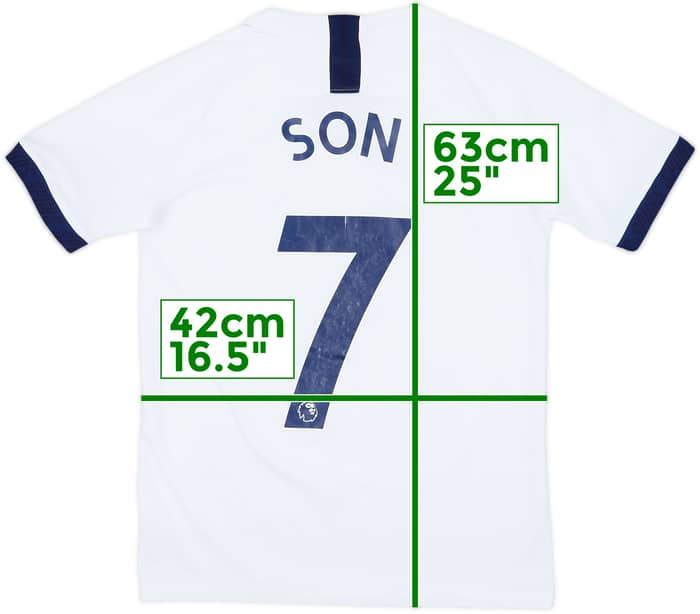 2019-20 Tottenham Home Shirt Son #7 - 4/10 - (L.Boys)