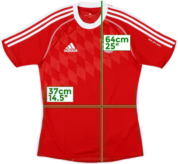 2013-14 Bayern Munich adidas Formotion Training Shirt - 9/10 - (S)