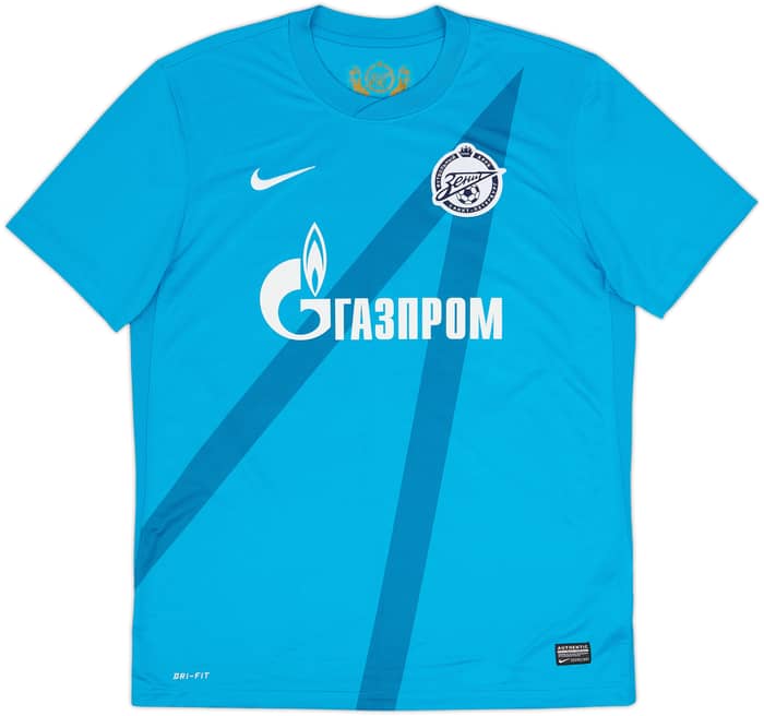 2012-13 Zenit St. Petersburg Home Shirt Hulk #29 - 8/10 - (L)