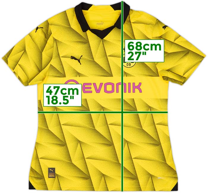 2023-24 Borussia Dortmund Cup Shirt - 10/10 - (Women's M)