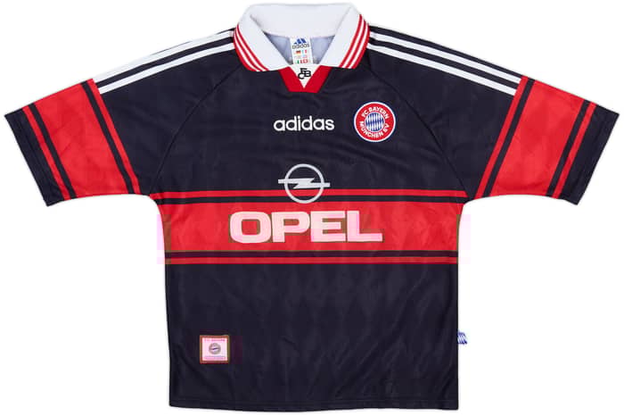 1997-99 Bayern Munich Home Shirt - 8/10 - (Y)