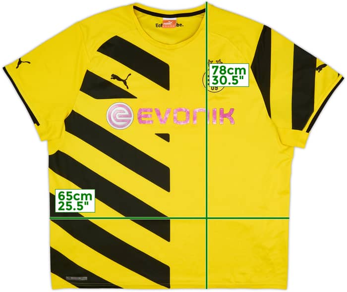 2014-15 Borussia Dortmund Home Shirt - 5/10 - (3XL)