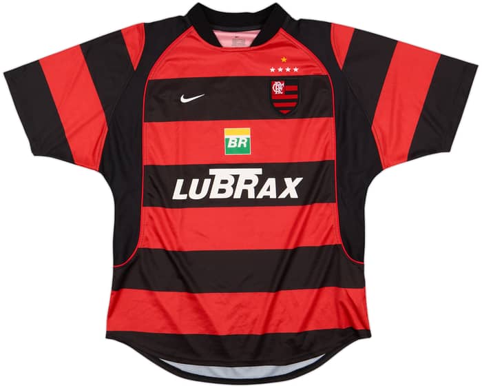 2002-04 Flamengo Home Shirt - 8/10 - (L)