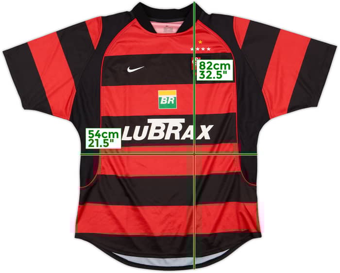2002-04 Flamengo Home Shirt - 8/10 - (L)