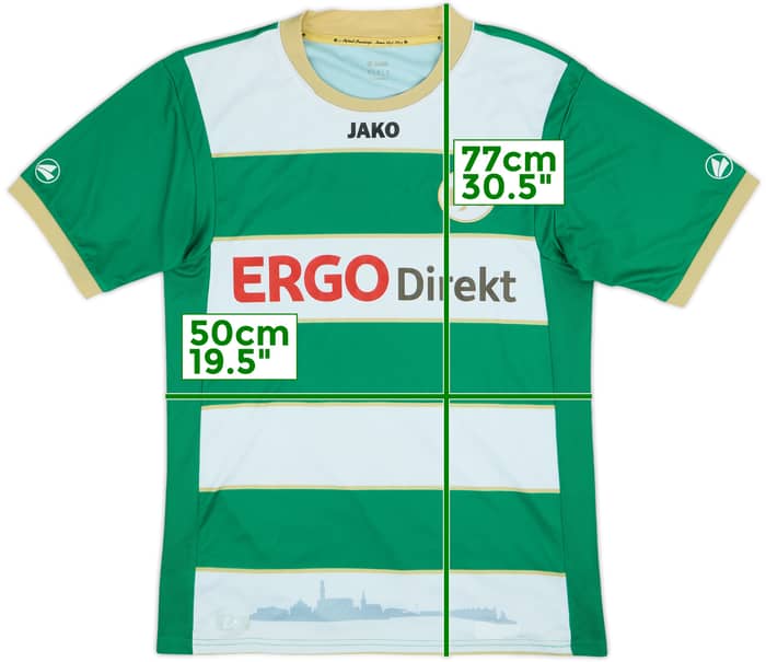 2012-13 Greuther Furth Home Shirt - 6/10 - (S)