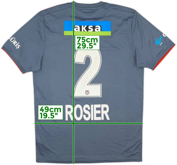 2021-22 Besiktas Third Shirt Rosier #2 - 6/10 - (M)
