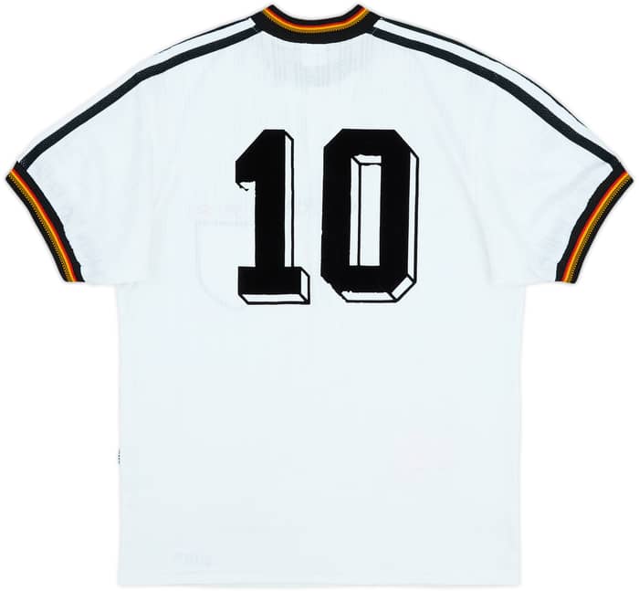 1996-98 Germany Home Shirt #10 - 6/10 - (S)