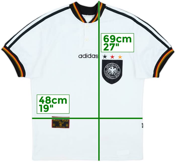 1996-98 Germany Home Shirt #10 - 6/10 - (S)