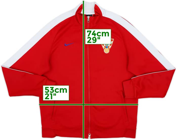2014-15 Croatia Nike Track Jacket - 7/10 - (L)