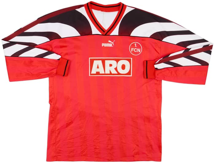 1995-96 Nurnberg Home L/S Shirt - 8/10 - (L)