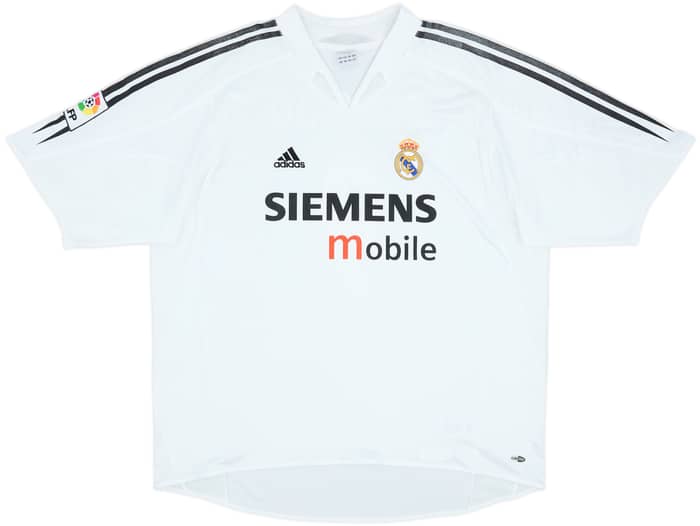 2004-05 Real Madrid Home Shirt Ronaldo #9 - 6/10 - (XXL)