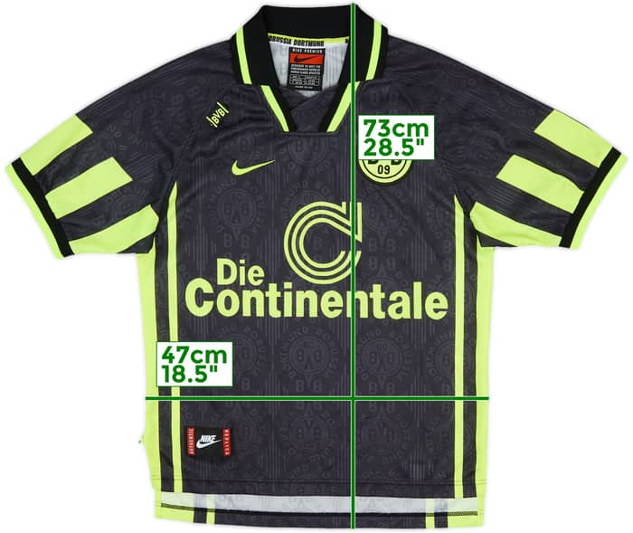 1996-97 Borussia Dortmund Away Shirt - 7/10 - (S)