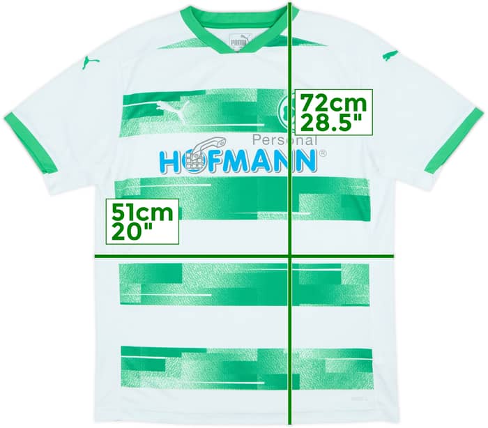 2020-21 Greuther Furth Home Shirt - 8/10 - (M)