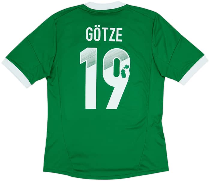 2012-13 Germany Away Shirt Gotze #19 - 5/10 - (M)