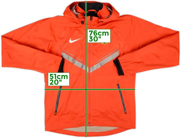 2013 Germany Athletics Nike Hooded Rain Jacket - 9/10 - (S)
