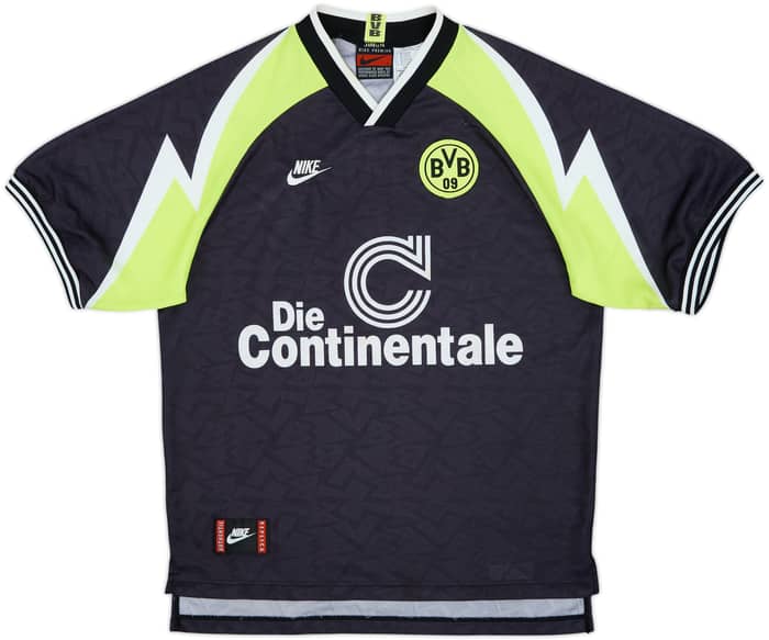 1995-96 Borussia Dortmund Camiseta Visitante - 8/10 - (L)