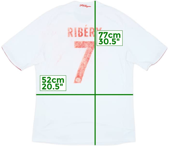 2008-09 Bayern Munich Third Shirt Ribery #7 - 4/10 - (M)