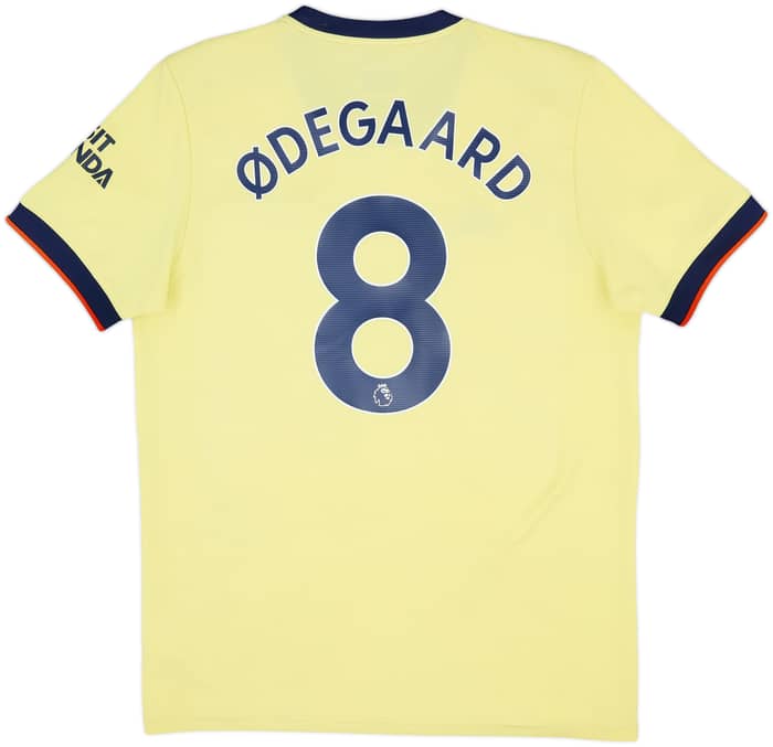 2021-22 Arsenal Away Shirt Odegaard #8 - 7/10 - (L)
