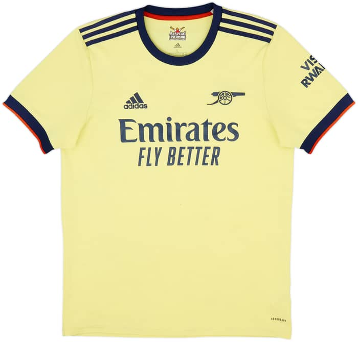 2021-22 Arsenal Away Shirt Odegaard #8 - 7/10 - (L)