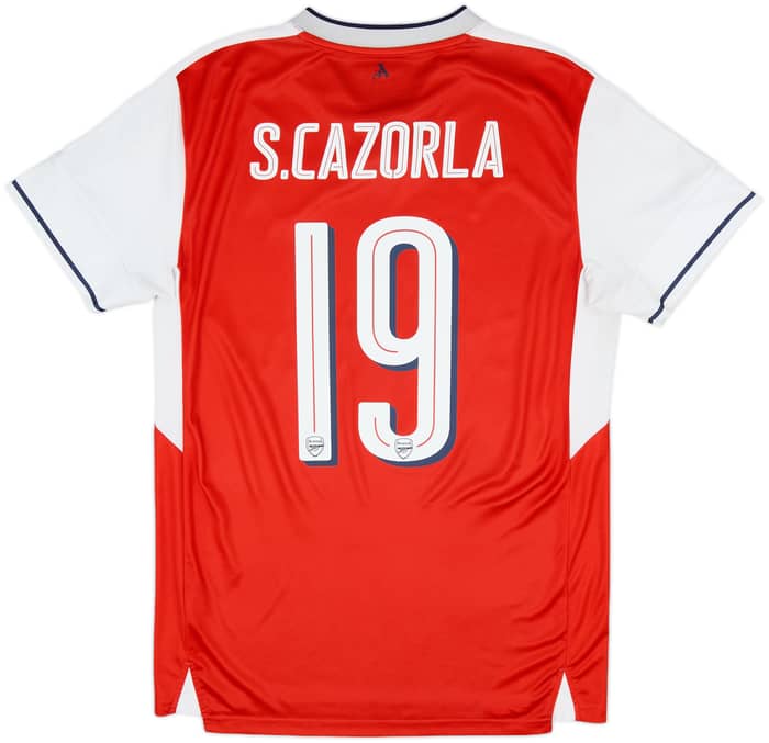 2016-17 Arsenal Home Shirt S.Cazorla #19 - 6/10 - (M)