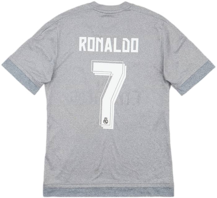 2015-16 Real Madrid Away Shirt Ronaldo #7 - 5/10 - (M)