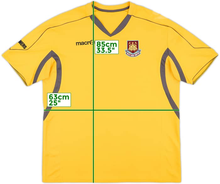 2012-13 West Ham United Macron Training Shirt - 5/10 - (XXL)
