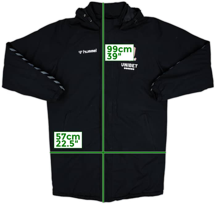 2018-19 Middlesbrough Hummel Bench Coat - 5/10 - (M)