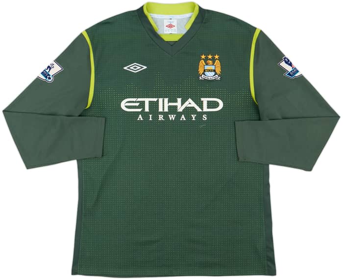 2011-12 Manchester City GK Shirt Hart #25 - 6/10 - (L)