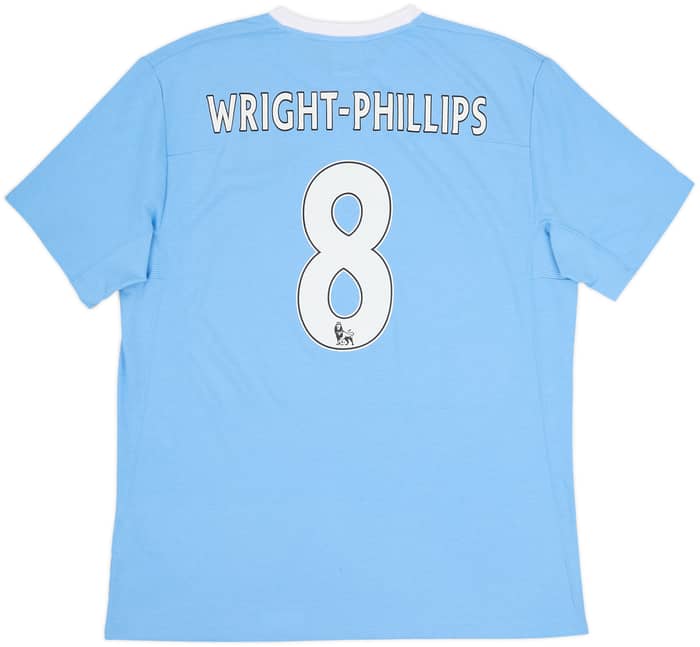 2009-10 Manchester City Home Shirt Wright-Phillips #8 - 9/10 - (L)