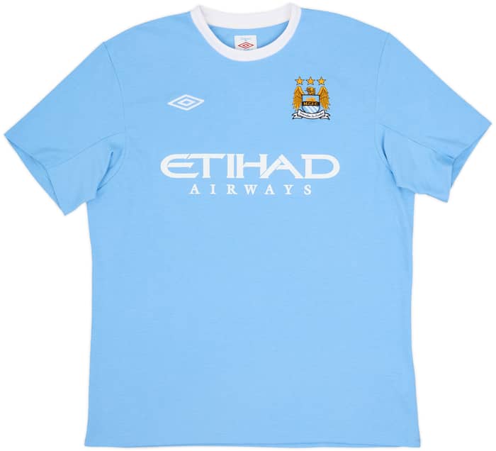 2009-10 Manchester City Home Shirt Wright-Phillips #8 - 9/10 - (L)